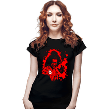 Load image into Gallery viewer, Daily_Deal_Shirts Fitted Shirts, Woman / Small / Black Shonuff!