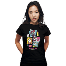 Load image into Gallery viewer, Daily_Deal_Shirts Fitted Shirts, Woman / Small / Black The Great Actor