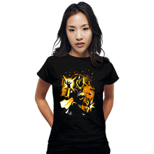 Load image into Gallery viewer, Daily_Deal_Shirts Fitted Shirts, Woman / Small / Black The Stellar Girl