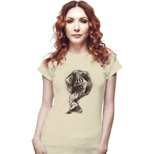 Load image into Gallery viewer, Daily_Deal_Shirts Fitted Shirts, Woman / Small / White Dice Atlas
