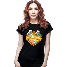 Load image into Gallery viewer, Secret_Shirts Fitted Shirts, Woman / Small / Black Mooniacs