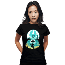 Load image into Gallery viewer, Daily_Deal_Shirts Fitted Shirts, Woman / Small / Black Avatar