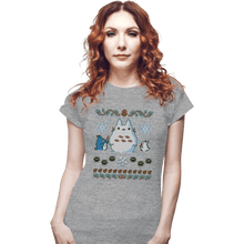 Load image into Gallery viewer, Daily_Deal_Shirts Fitted Shirts, Woman / Small / Sports Grey Snowtoro
