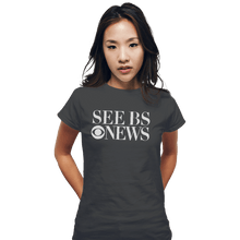 Load image into Gallery viewer, Shirts Fitted Shirts, Woman / Small / Charcoal See BS News