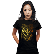 Load image into Gallery viewer, Daily_Deal_Shirts Fitted Shirts, Woman / Small / Black Breath Of The Hero