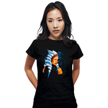 Load image into Gallery viewer, Daily_Deal_Shirts Fitted Shirts, Woman / Small / Black Master & Apprentice