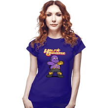 Load image into Gallery viewer, Shirts Fitted Shirts, Woman / Small / Violet Half Universe