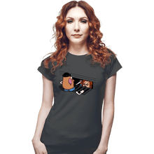 Load image into Gallery viewer, Shirts Fitted Shirts, Woman / Small / Charcoal Chuckit!