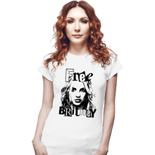 Load image into Gallery viewer, Secret_Shirts Fitted Shirts, Woman / Small / White Free Britney White