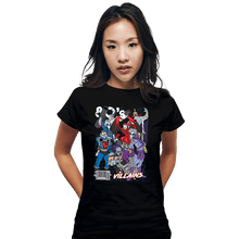 Load image into Gallery viewer, Shirts Fitted Shirts, Woman / Small / Black 80s Evil