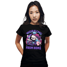 Load image into Gallery viewer, Daily_Deal_Shirts Fitted Shirts, Woman / Small / Black Reapers Remote Realm