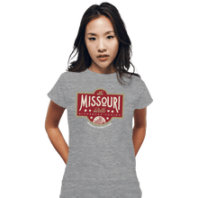 Load image into Gallery viewer, Shirts Fitted Shirts, Woman / Small / Sports Grey The Missouri Belle
