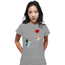 Load image into Gallery viewer, Secret_Shirts Fitted Shirts, Woman / Small / Sports Grey Bingo Balloon