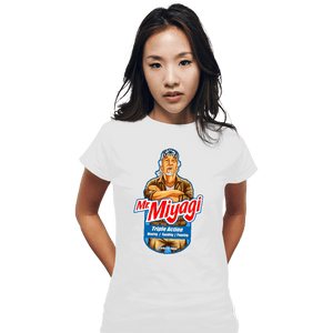Shirts Fitted Shirts, Woman / Small / White Mr. Miyagi