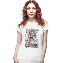 Load image into Gallery viewer, Shirts Fitted Shirts, Woman / Small / White The Hell Walker