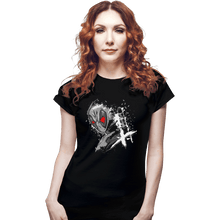 Load image into Gallery viewer, Shirts Fitted Shirts, Woman / Small / Black Breaking The 4th Wall XF