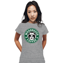 Load image into Gallery viewer, Shirts Fitted Shirts, Woman / Small / Sports Grey Moonbucks
