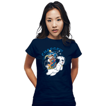 Load image into Gallery viewer, Daily_Deal_Shirts Fitted Shirts, Woman / Small / Navy Didymus Charge!