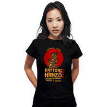 Load image into Gallery viewer, Shirts Fitted Shirts, Woman / Small / Black Hattori Hanzo
