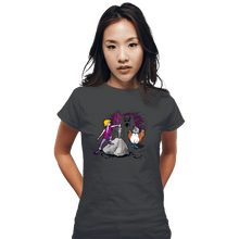 Load image into Gallery viewer, Daily_Deal_Shirts Fitted Shirts, Woman / Small / Charcoal The Sword In The Grayskull