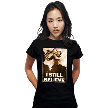 Load image into Gallery viewer, Daily_Deal_Shirts Fitted Shirts, Woman / Small / Black Sax Man