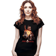 Load image into Gallery viewer, Shirts Fitted Shirts, Woman / Small / Black Bounty Hunters