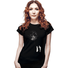 Load image into Gallery viewer, Shirts Fitted Shirts, Woman / Small / Black Give You The Moon