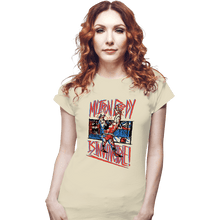 Load image into Gallery viewer, Daily_Deal_Shirts Fitted Shirts, Woman / Small / White My Iron Body