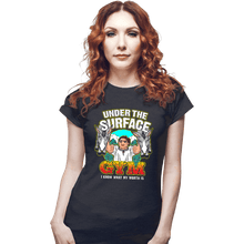 Load image into Gallery viewer, Shirts Fitted Shirts, Woman / Small / Dark Heather Luisa's Gym (Grey)