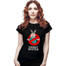 Load image into Gallery viewer, Secret_Shirts Fitted Shirts, Woman / Small / Black GhostBuster
