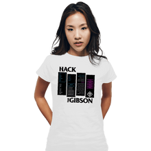 Load image into Gallery viewer, Secret_Shirts Fitted Shirts, Woman / Small / White Hackers The Gibson