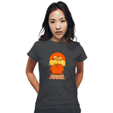 Load image into Gallery viewer, Shirts Fitted Shirts, Woman / Small / Charcoal Lorax Kenny