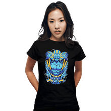 Load image into Gallery viewer, Shirts Fitted Shirts, Woman / Small / Black Angelmon