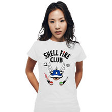 Load image into Gallery viewer, Secret_Shirts Fitted Shirts, Woman / Small / White Shellfire Club