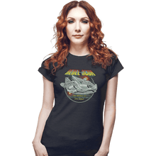 Load image into Gallery viewer, Daily_Deal_Shirts Fitted Shirts, Woman / Small / Dark Heather Vintage Arcade Rebel