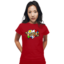 Load image into Gallery viewer, Secret_Shirts Fitted Shirts, Woman / Small / Red Mom