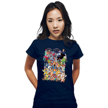 Load image into Gallery viewer, Secret_Shirts Fitted Shirts, Woman / Small / Navy Saturday Mornings!