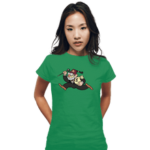 Load image into Gallery viewer, Secret_Shirts Fitted Shirts, Woman / Small / Irish Green Grunklepoly