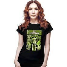 Load image into Gallery viewer, Secret_Shirts Fitted Shirts, Woman / Small / Black Tales Of Lovecraft