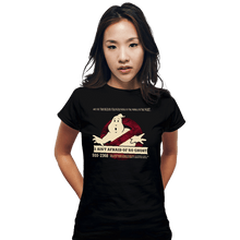 Load image into Gallery viewer, Shirts Fitted Shirts, Woman / Small / Black I Ain't Afraid Of No Ghost