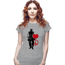 Load image into Gallery viewer, Shirts Fitted Shirts, Woman / Small / Sports Grey Crimson Josuke