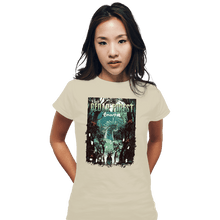 Load image into Gallery viewer, Daily_Deal_Shirts Fitted Shirts, Woman / Small / White Visit Cedar Forest