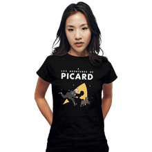 Load image into Gallery viewer, Shirts Fitted Shirts, Woman / Small / Black Les Aventures De Picard
