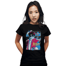 Load image into Gallery viewer, Shirts Fitted Shirts, Woman / Small / Black Back To The City Pop