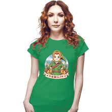 Load image into Gallery viewer, Shirts Fitted Shirts, Woman / Small / Irish Green Mask Collector