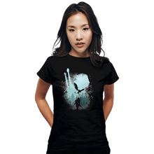 Load image into Gallery viewer, Shirts Fitted Shirts, Woman / Small / Black Wild Pursuit