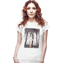 Load image into Gallery viewer, Shirts Fitted Shirts, Woman / Small / White Celebration