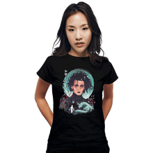 Load image into Gallery viewer, Shirts Fitted Shirts, Woman / Small / Black Ukiyo Edward