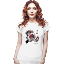 Load image into Gallery viewer, Last_Chance_Shirts Fitted Shirts, Woman / Small / White Heeler Sisters In Japan