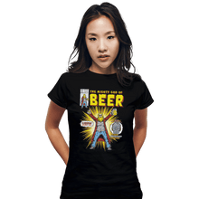 Load image into Gallery viewer, Shirts Fitted Shirts, Woman / Small / Black God Of Beer